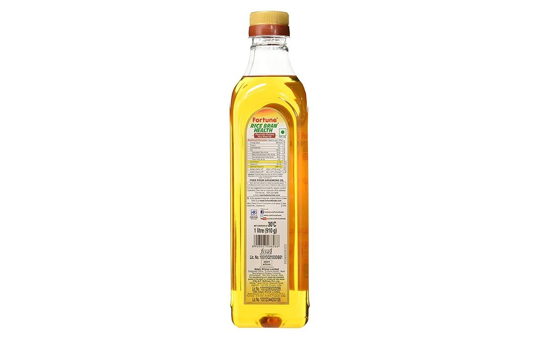 Fortune Rice Bran Health    Plastic Bottle  1 litre